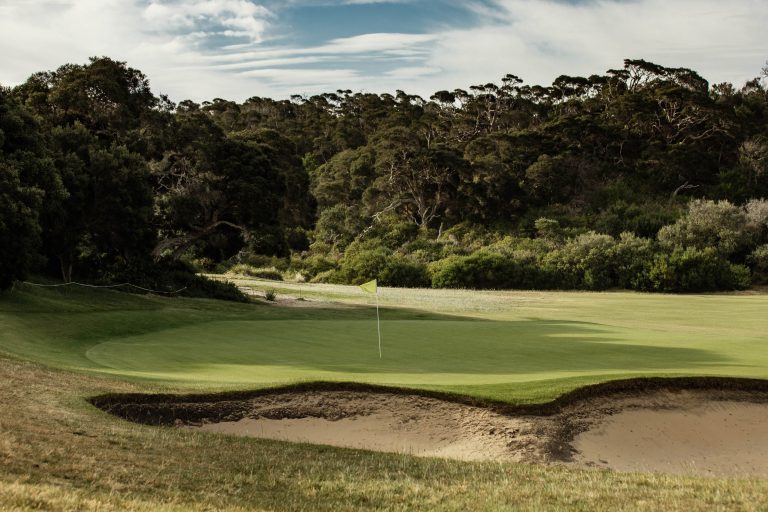Fifth Hole Portsea Golf Club